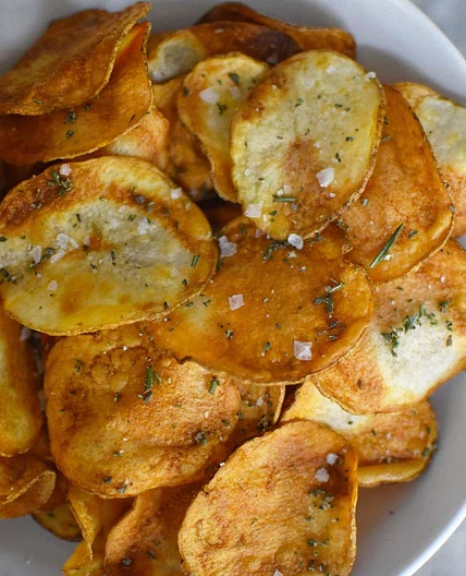Air Fryer Potato Chips