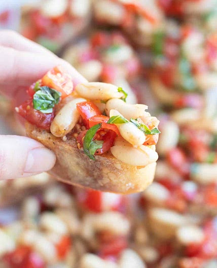 White Bean Bruschetta