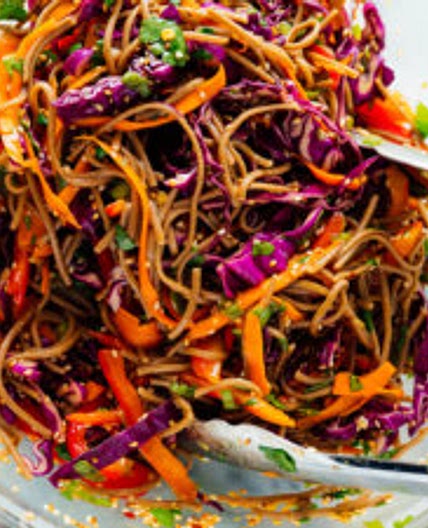 Veggie Sesame Noodles