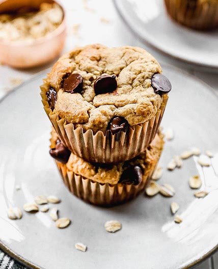 Banana Oatmeal Muffins