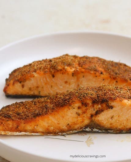 How to Air Fry Salmon with Skin