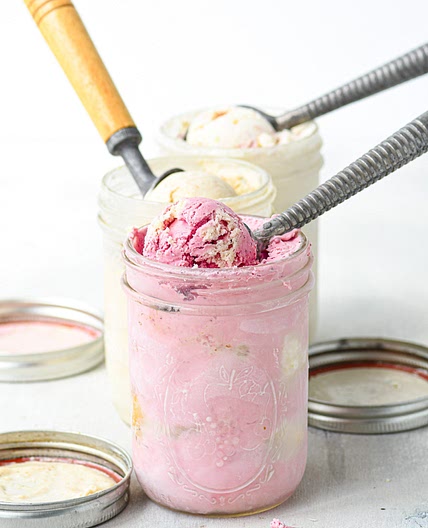 1 Pint Mason Jar Ice Cream