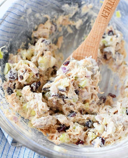 Tuna Salad with Cranberries