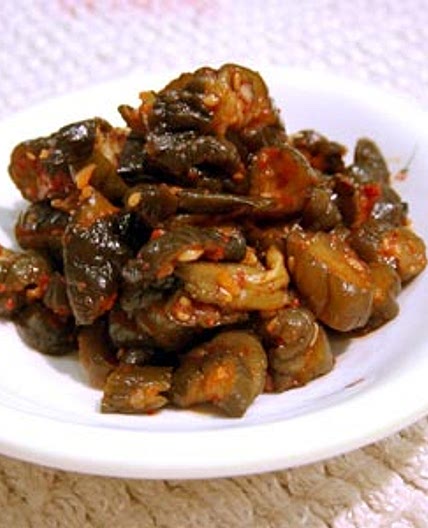 오이지장아찌무침