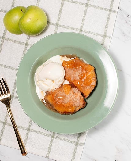 Apple Dumplings with Crescent Rolls