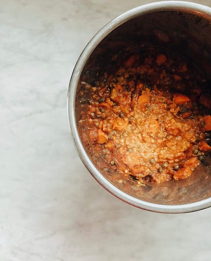 Lentil Cacciatore Stew