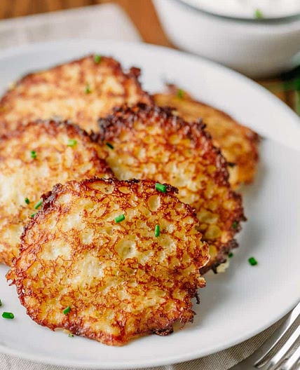 Meat Stuffed Potato Pancakes (Draniki)