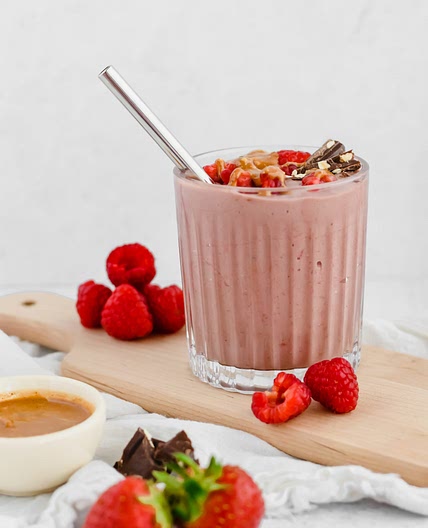Chocolate Raspberry Smoothie
