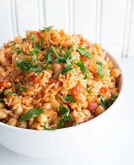 Smoky Spanish Chickpeas & Rice
