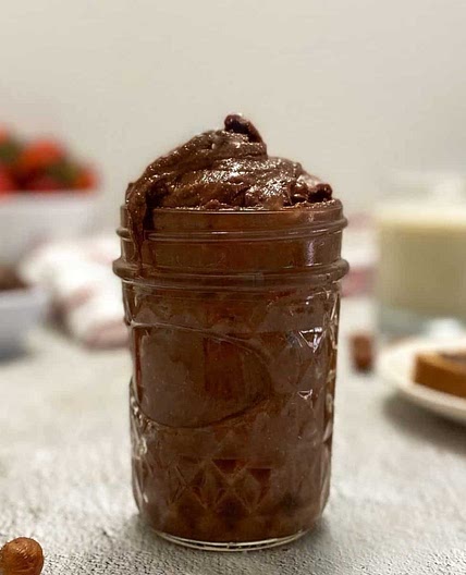 Healthy Nutella Recipe [Vegan+Oil Free]