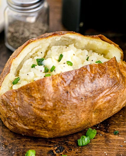 Air Fryer Baked Potatoes