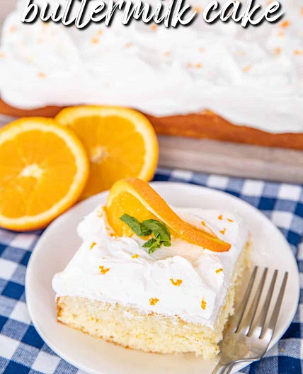 Orange Buttermilk Cake
