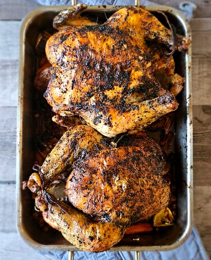 Sumac Chicken with Carrots and Chickpeas