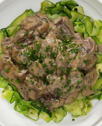 Low-Carb Beef Stroganoff Recipe by Tasty