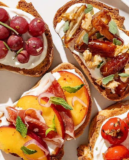 Ricotta Toast with 6 Easy Ways to Top It