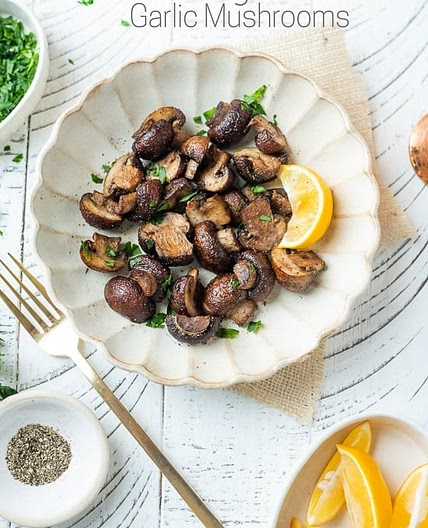 Easy Air Fryer Mushrooms