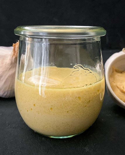 Apple Cider Vinaigrette with Garlic