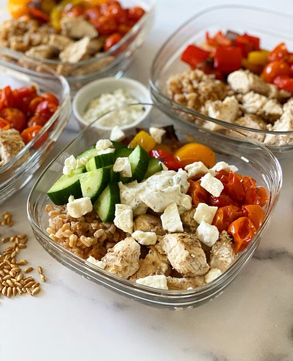 Mediterranean Chicken Meal Prep