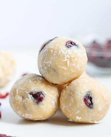 Cranberry Coconut Energy Balls