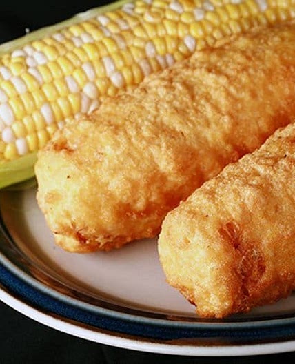 Beer Battered Corn on The Cob