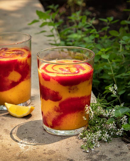 Golden Peach Sunrise Smoothie