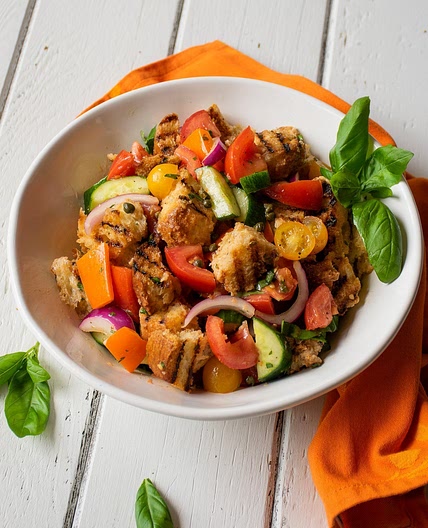 Grilled Panzanella Salad