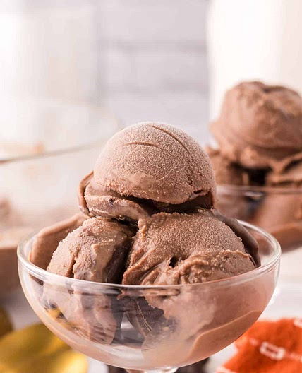 No Machine Chocolate Truffle Ice Cream