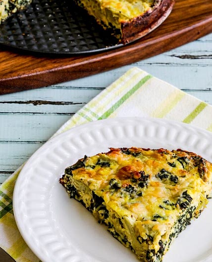 Artichoke, Kale, and Ricotta Pie