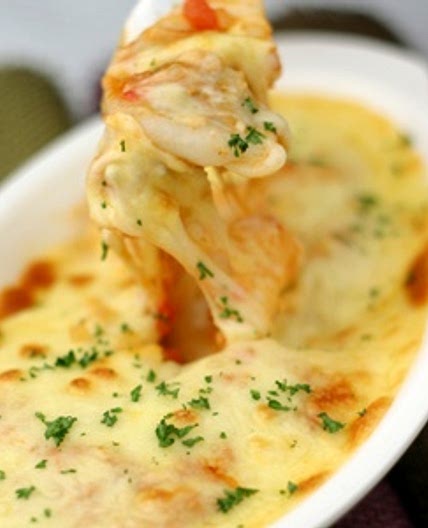 송편라비올리그라탕