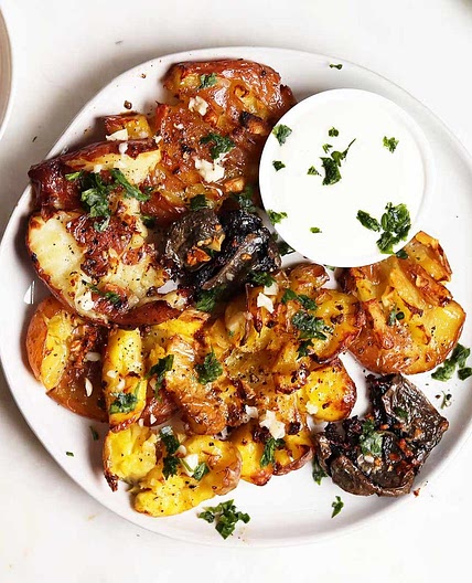 Crispy Smashed Potatoes