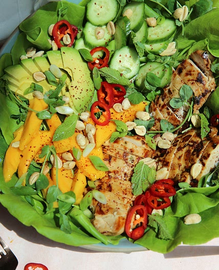Thai Chicken Mango Salad