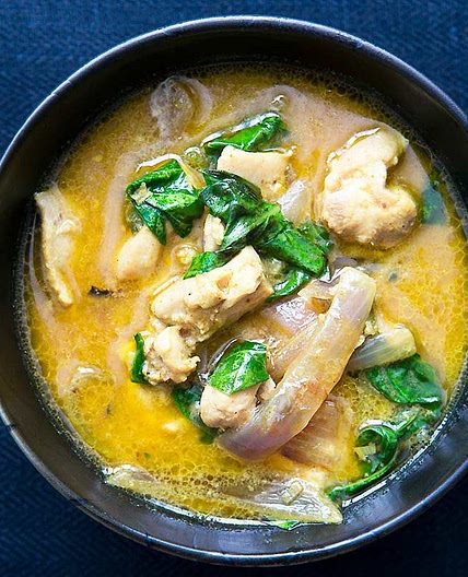 Basil Chicken Coconut Curry