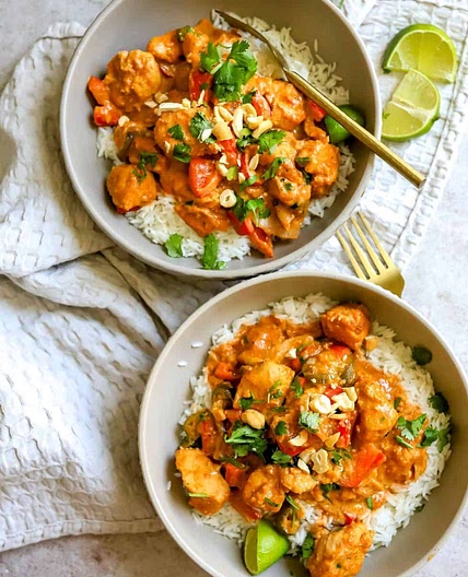 Slow Cooker Chicken Satay