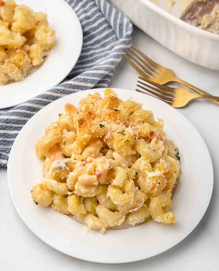 White Cheddar Truffle Mac and Cheese