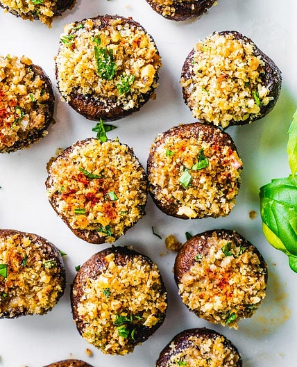 Easy Stuffed Mushrooms