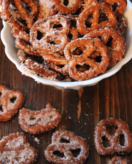 Cinnamon Sugar Pretzels