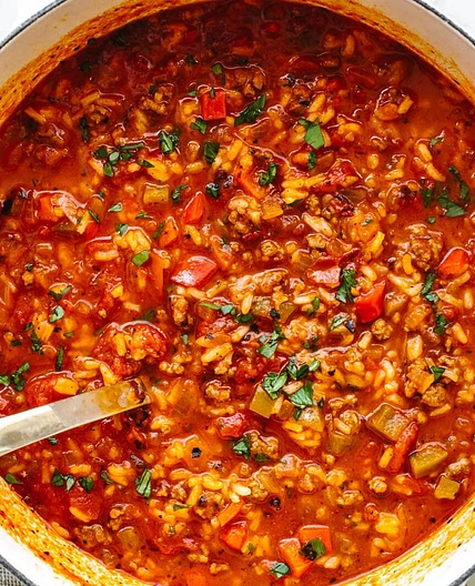 Stuffed Pepper Soup