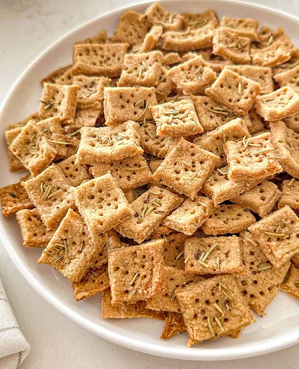 White Bean Protein Crackers
