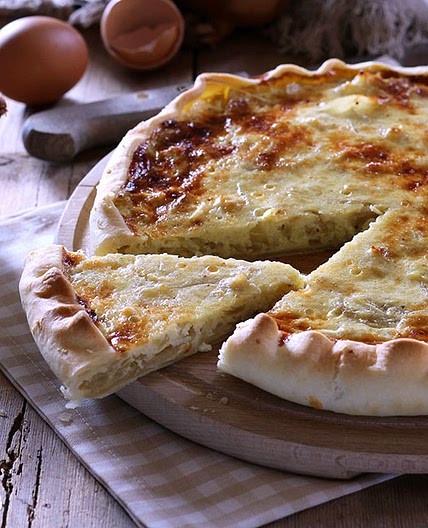 Quiche alle cipolle e formaggio