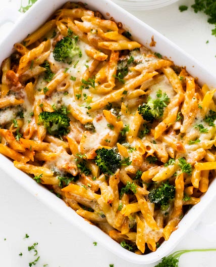 30-Minute Chicken Broccoli Penne