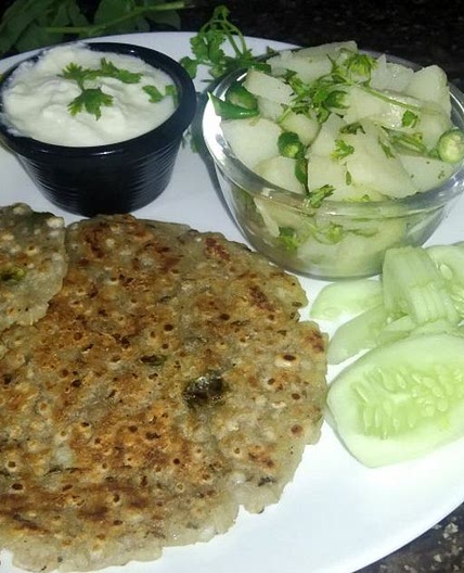 साबूदाना पराठा (sabudana paratha recipe in Hindi)