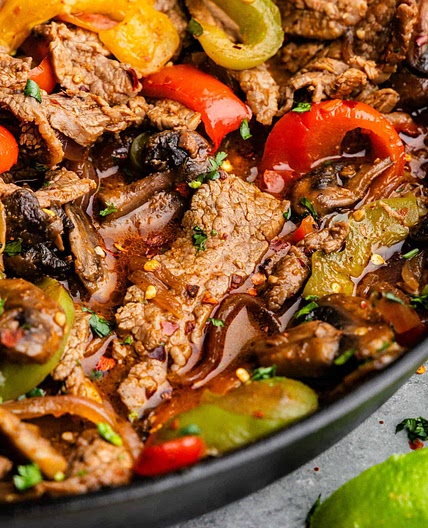 20 Minute Steak Fajitas