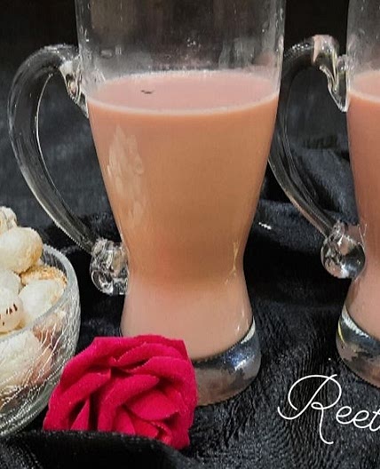 कश्मीरी नून चाय (Kashmiri noon chai recipe in Hindi)