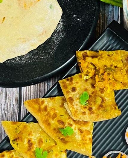 वेजिटेबल पराठा (Vegetable Paratha recipe in Hindi)