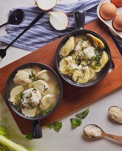Homemade Anolini Pasta