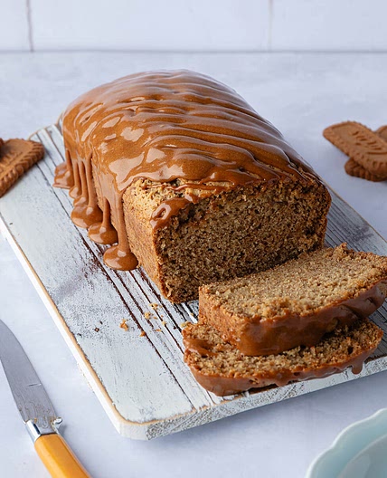 Biscoff Loaf Cake