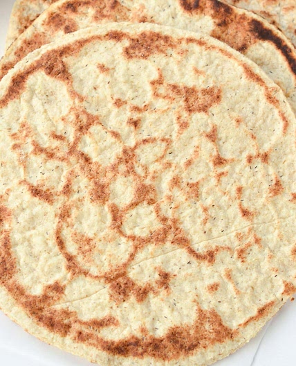 Keto Flatbread with Coconut Flour