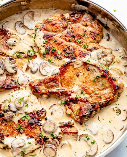 Easy Creamy Pork Chops