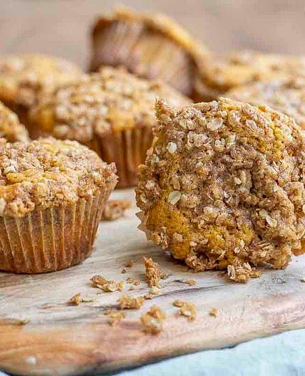 Sourdough Pumpkin Muffins