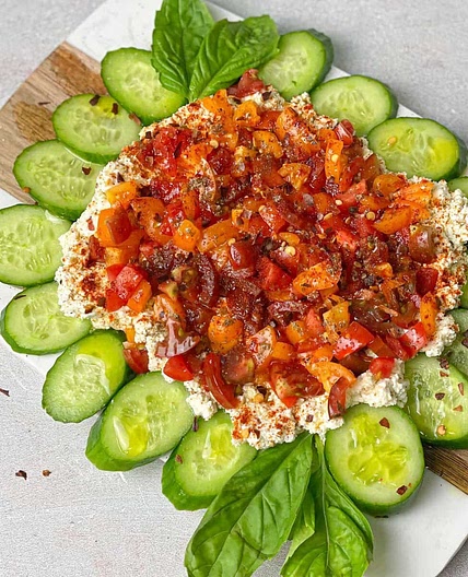 Feta Dip with Zaatar